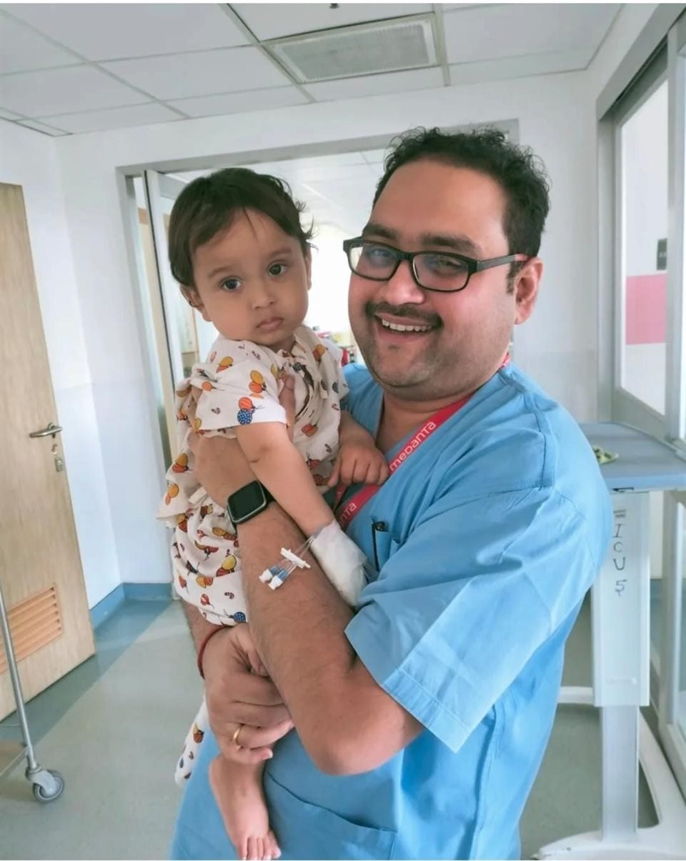 Dr. Saurodip Maity, paediatrician and paediatric intensivist in Kolkata